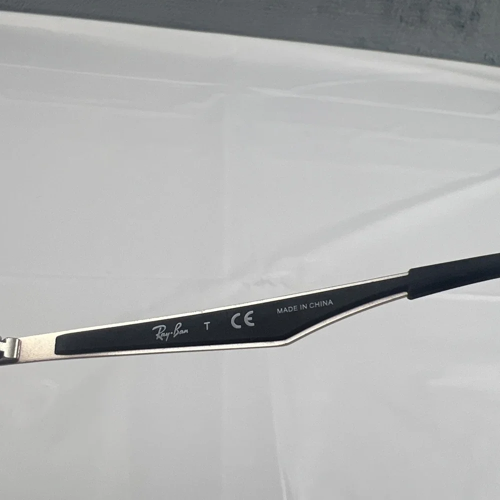 Ray-Ban Kids Eyeglasses Frames RB1528 3542 Shiny Black Square Full Rim 47-15-130